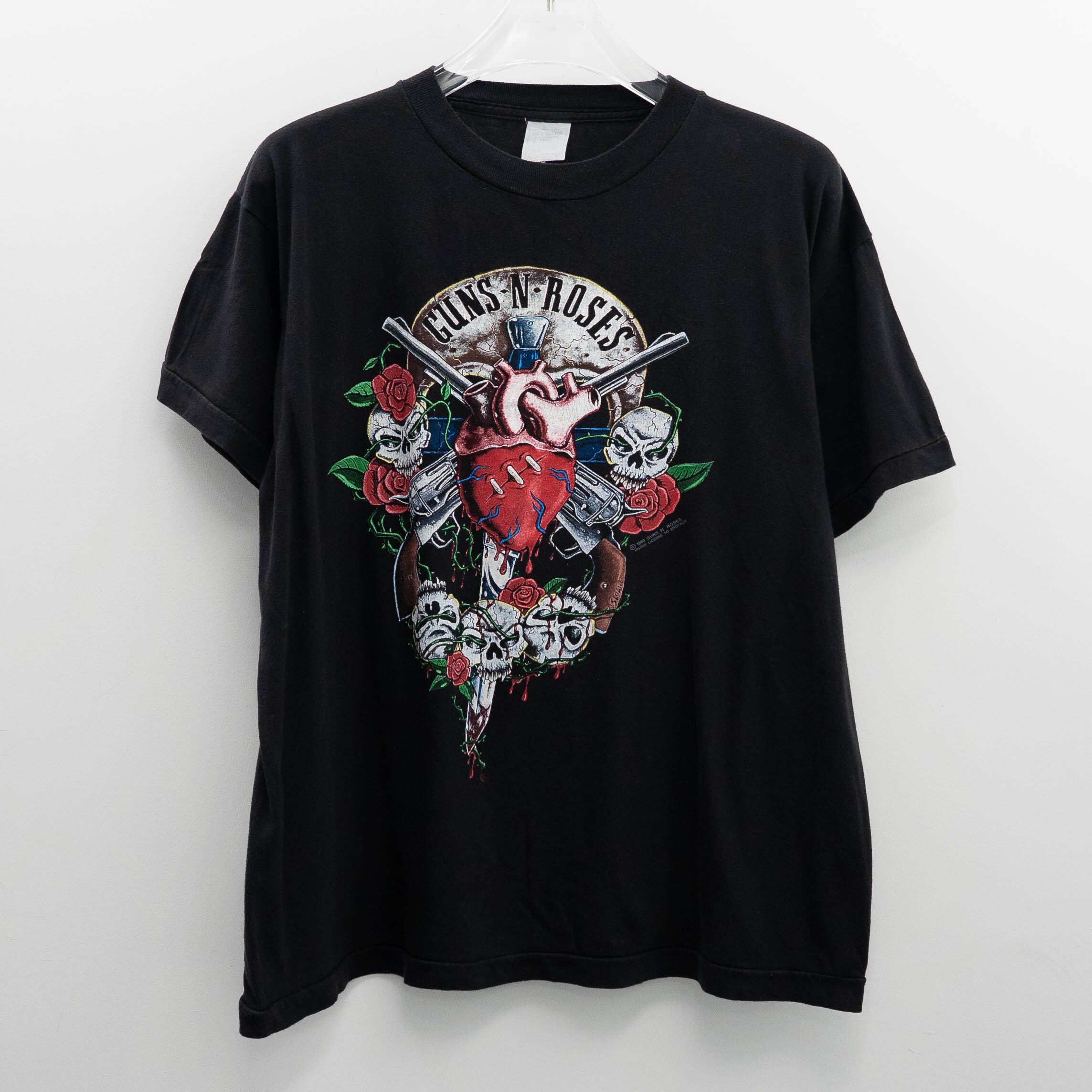Guns N Roses " Heart Skull " Euro L 【A8-117】