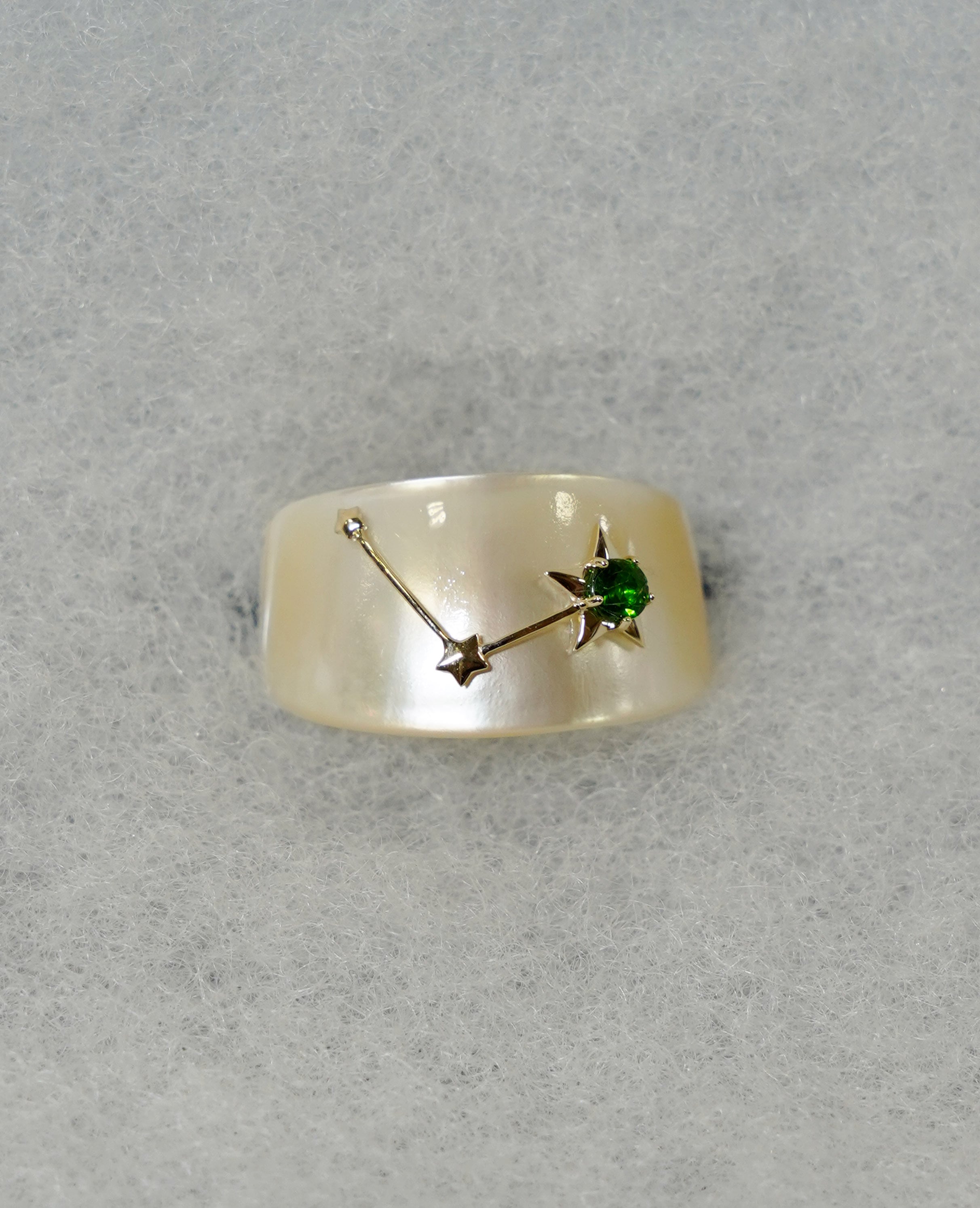 (K10)Thalatta Ring(Chrome Diopside)