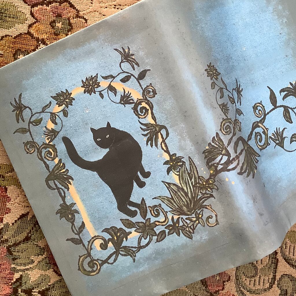 ブックカバー 黒猫 ダウンロード販売