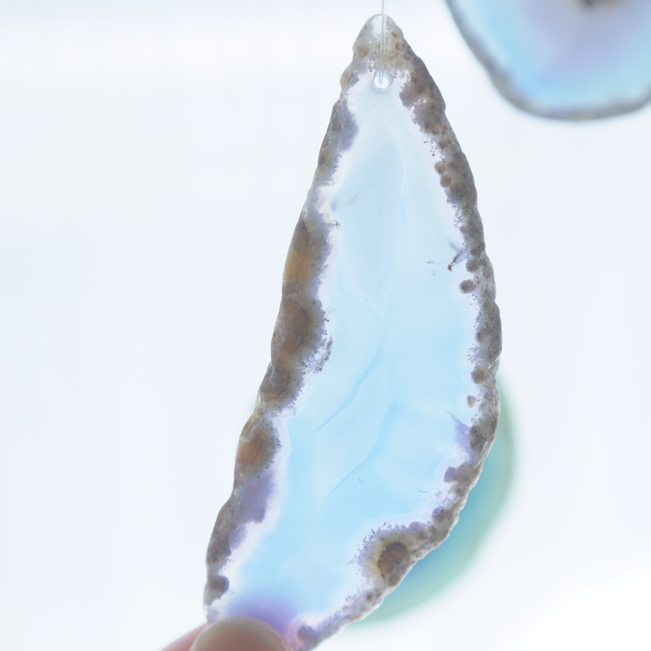 Salt Lake 02 - アゲートヒーリングチャイム / Agate Sun Catcher Wind Chime 099