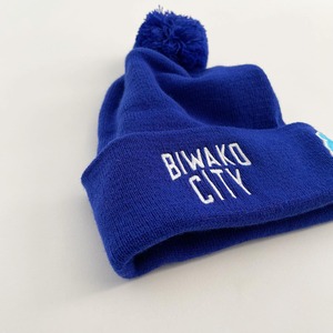 BIWAKO CITY / PON PON KNIT CAP