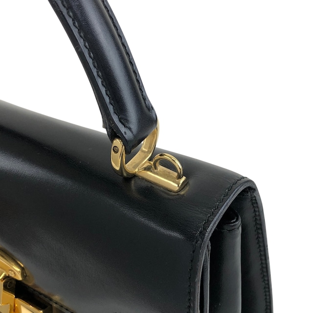 GUCCI グッチ レディロック ショルダーバッグ ブラック レザー 2way vintage ヴィンテージ オールド uiedgd