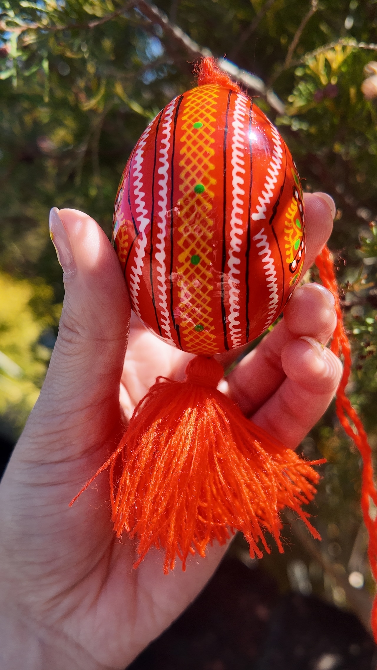 装飾用木製プィサンカ現代的なフツル様式（イースターエッグ）　 - 6