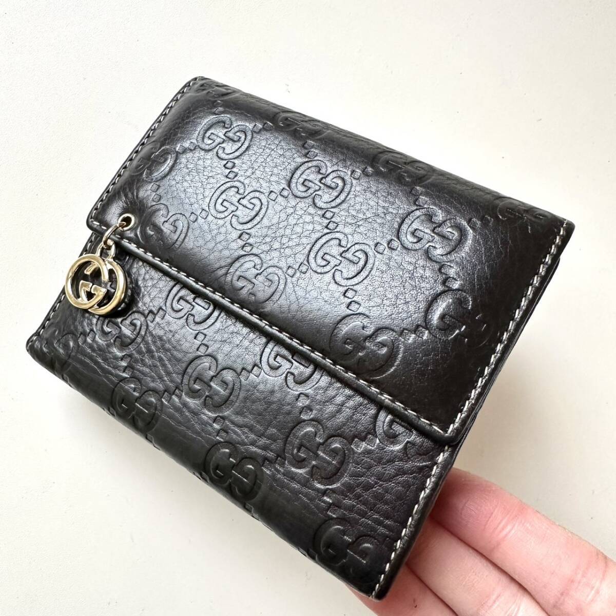 グッチ GUCCI 二つ折り財布 GG インターロッキング | 万福財布