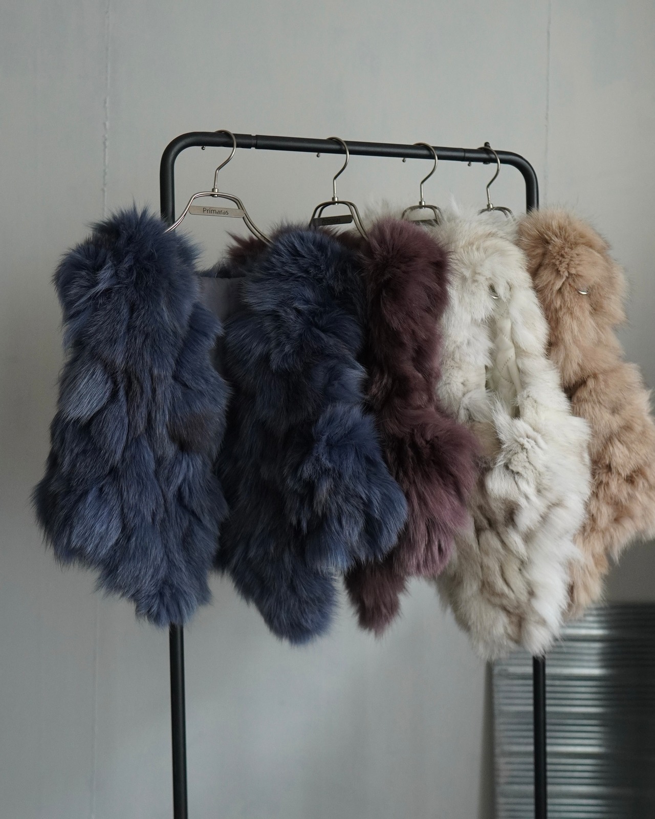 Rabbit lagoonrammix fake fur VT/Navy