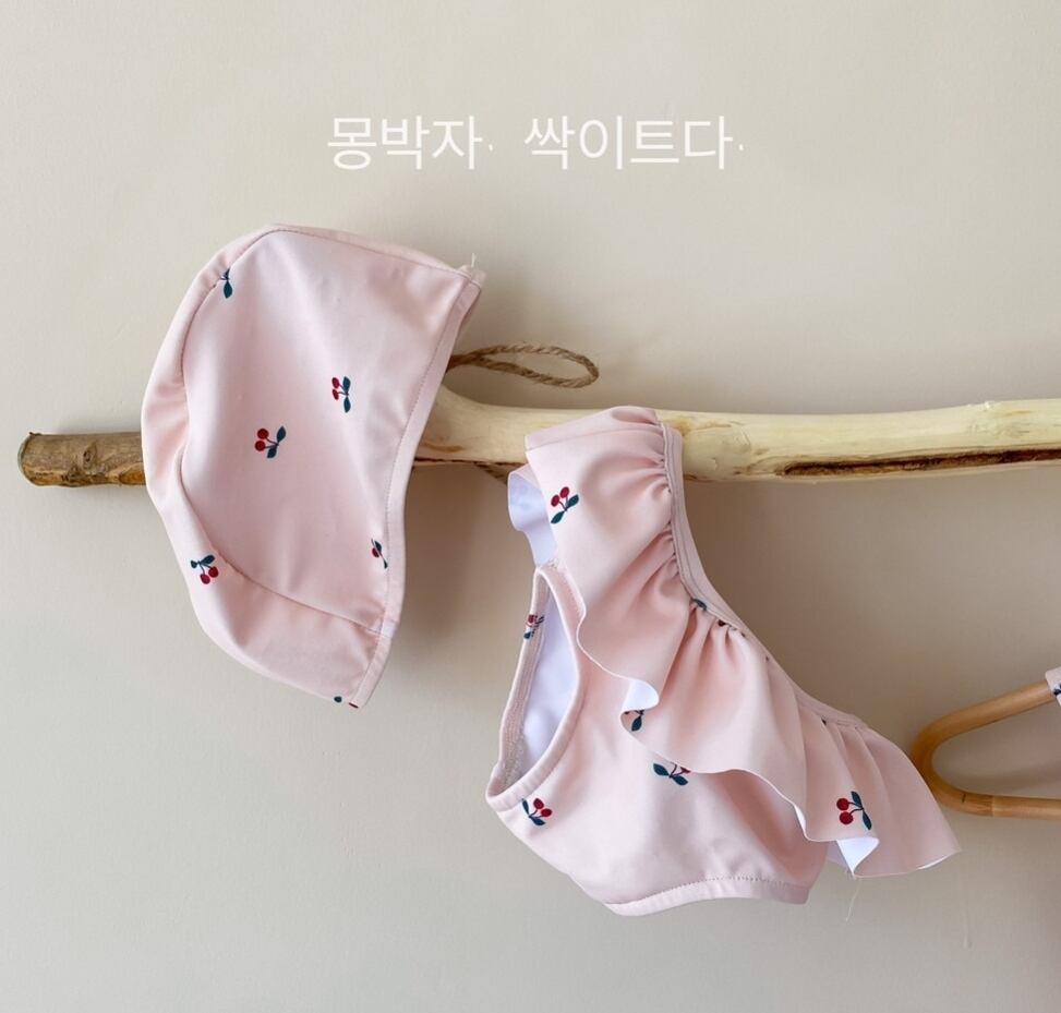 予約】 baby cherry frill swimwear | rio___shop_