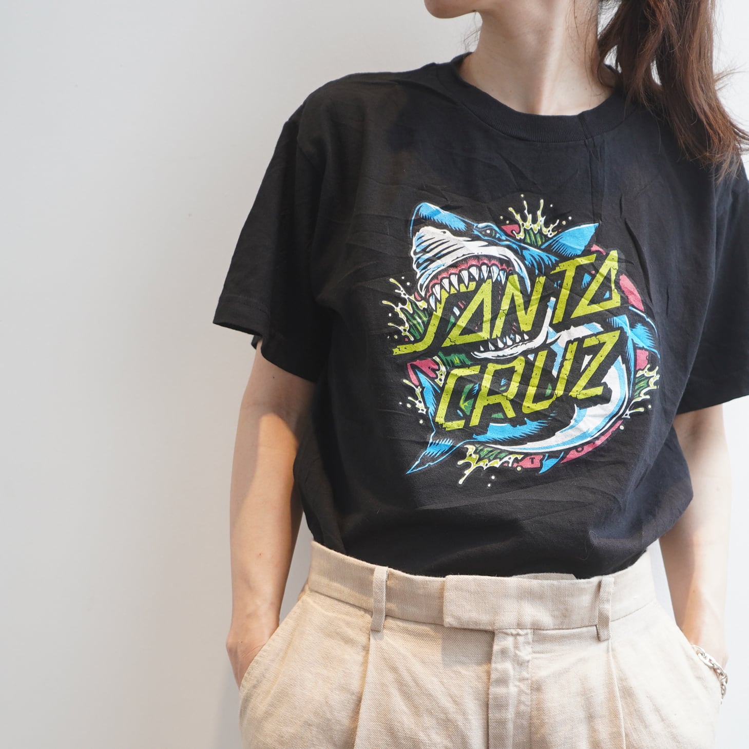 【576】ヴィンテージ Tシャツ NHSタグ SANTA CRUZ | ビンテージ雑貨 家と外で powered by BASE