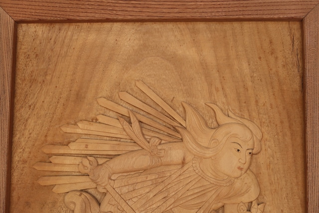 The Sword-Clad Guardian ― An Original Ken no Gohō Relief by Tessō Mori