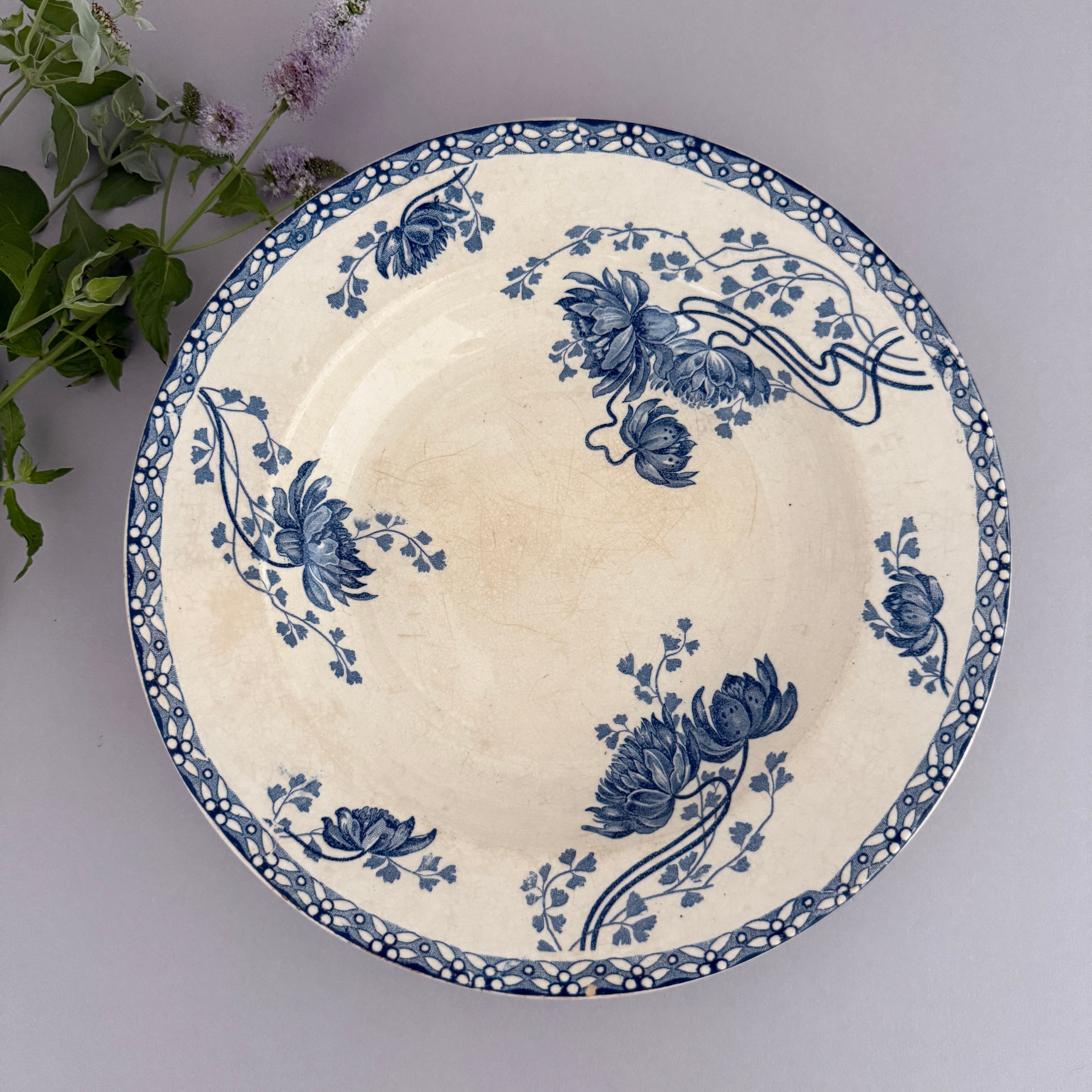 カンペール焼き　直径26㎝ Tableware | valerievintage