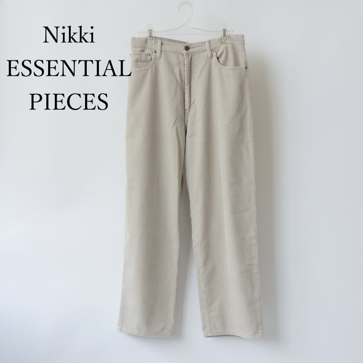 Nikki ESSENTIAL PIECES/ニッキエッセンシャルピーシーズ・8W Corduroy
