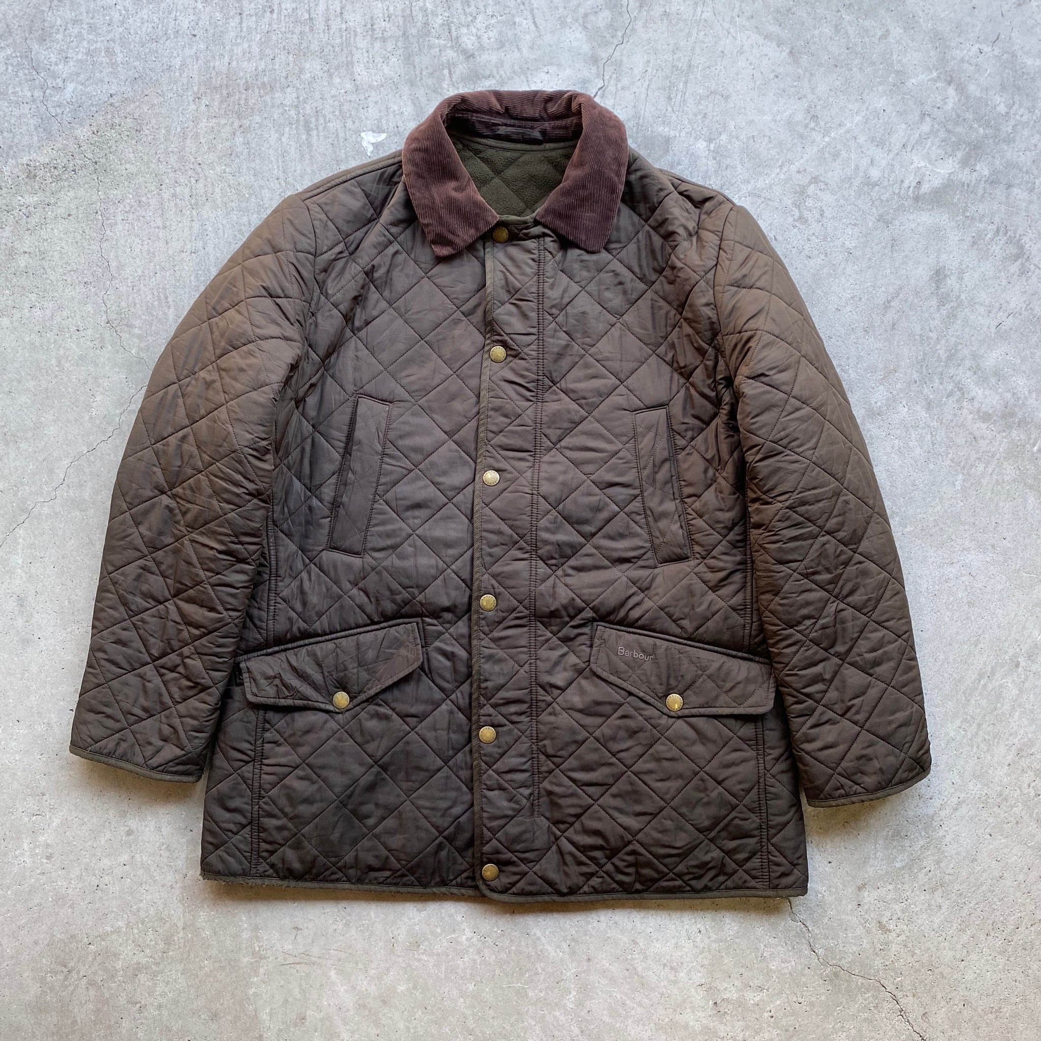 Barbour バブアー BARDON バードン キルティングジャケット メンズL