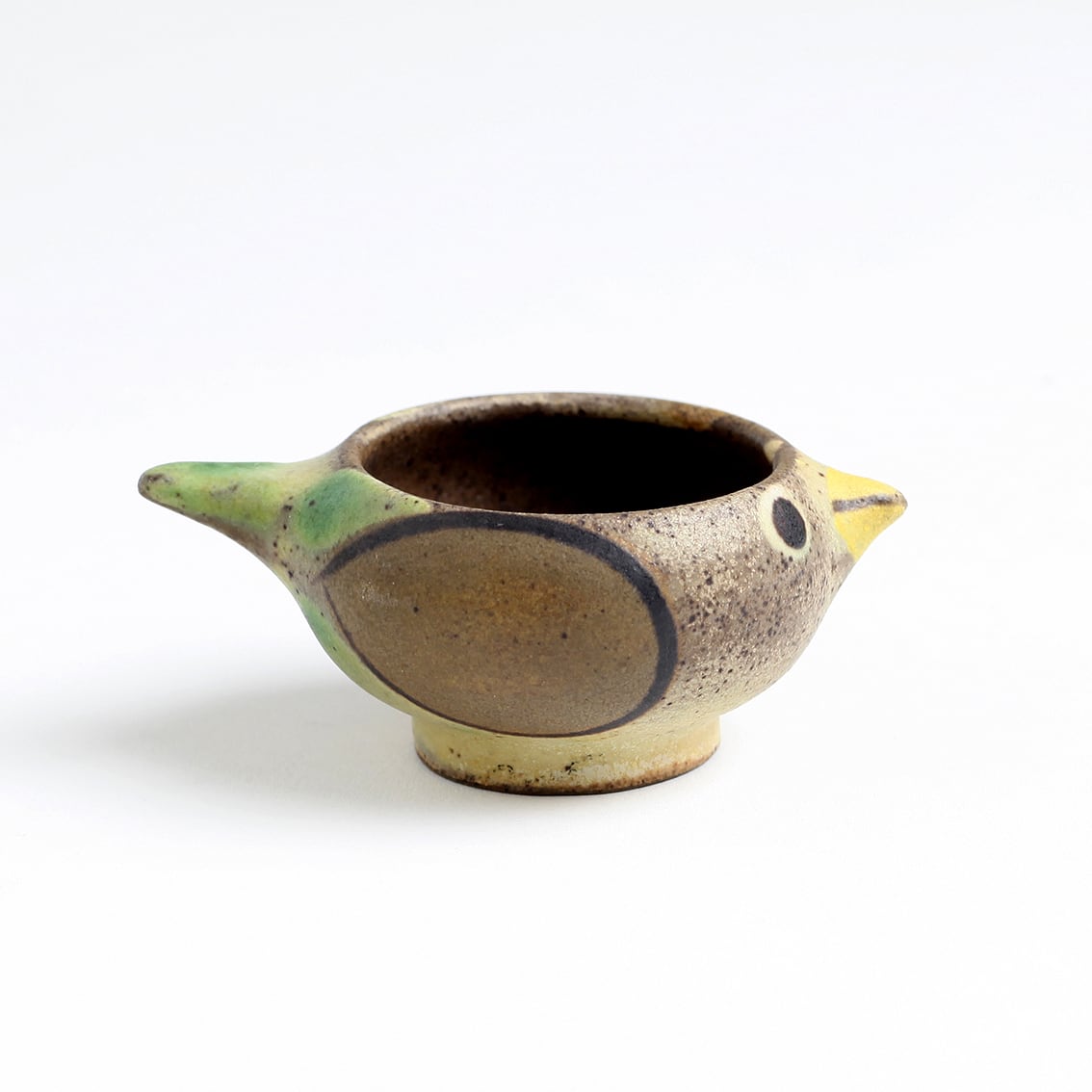 DYBDAHL/ディブダール/小鳥エッグカップブラウン系北欧雑貨