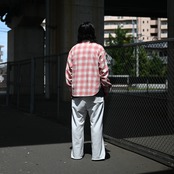 BOWWOW（バウワウ）26AW最新作、Cigarette Pocket（シガレットポケット）シャツと名作スウェットパンツコーディネート