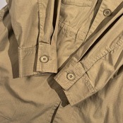 SHIPS any シップス コットン ナイロン ミリタリー サファリ フィールドジャケット/ベージュ系 レディース