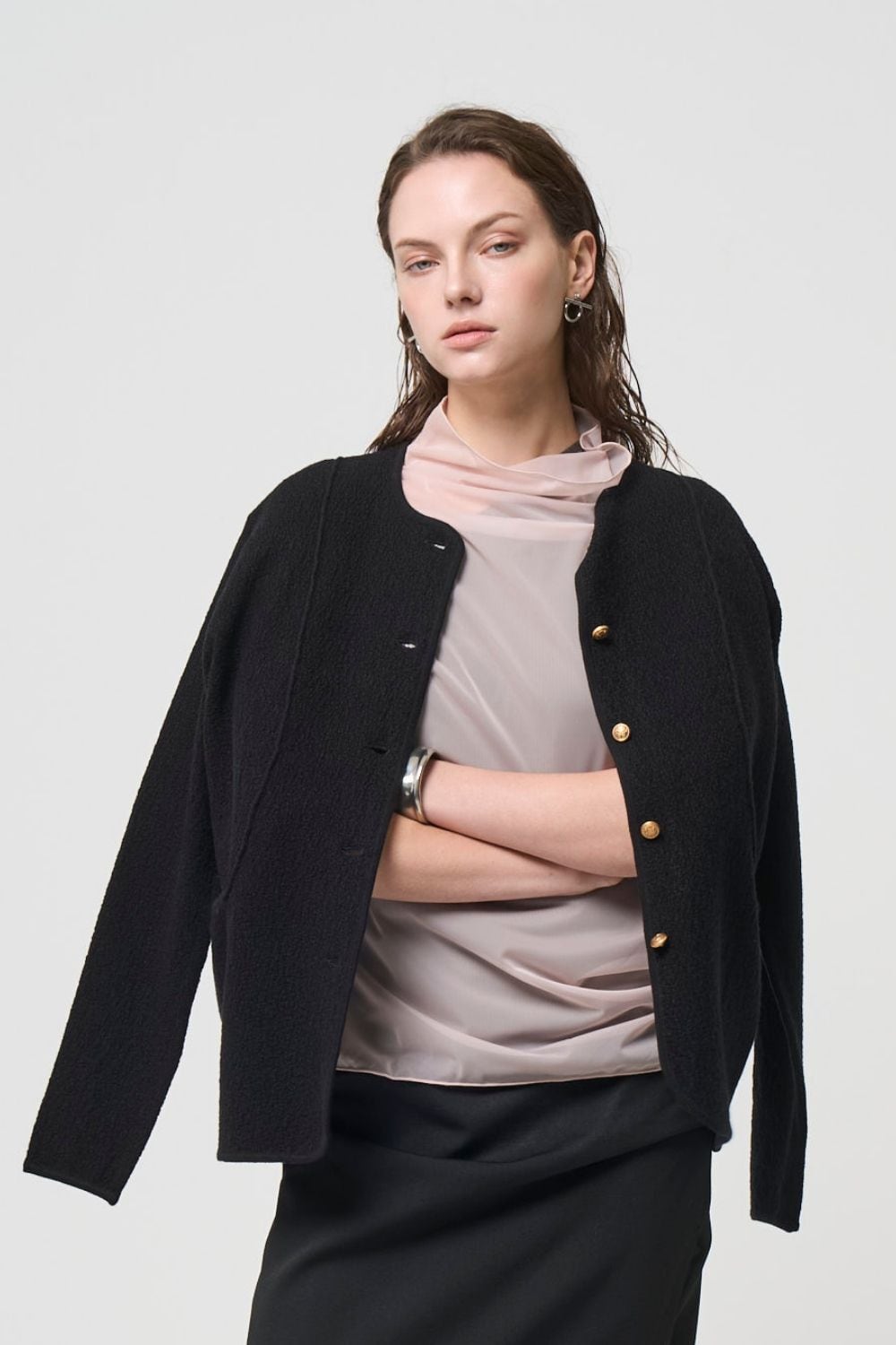 Switching Relax TOPS - BLACK | seven dot - ライフスタイルECサイト -
