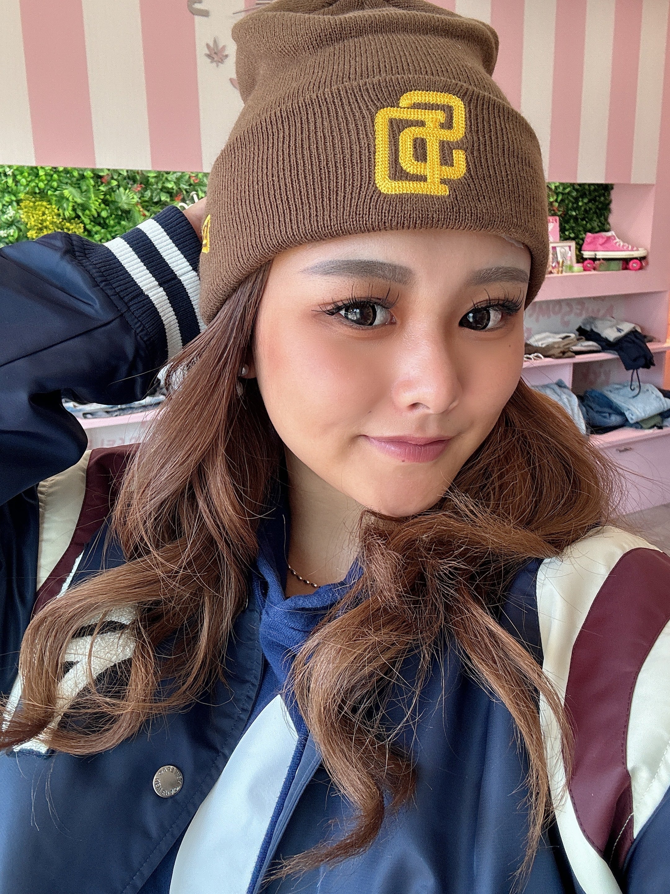 courreges クレージュ ニット帽 ビーニー グレー ニットキャップ