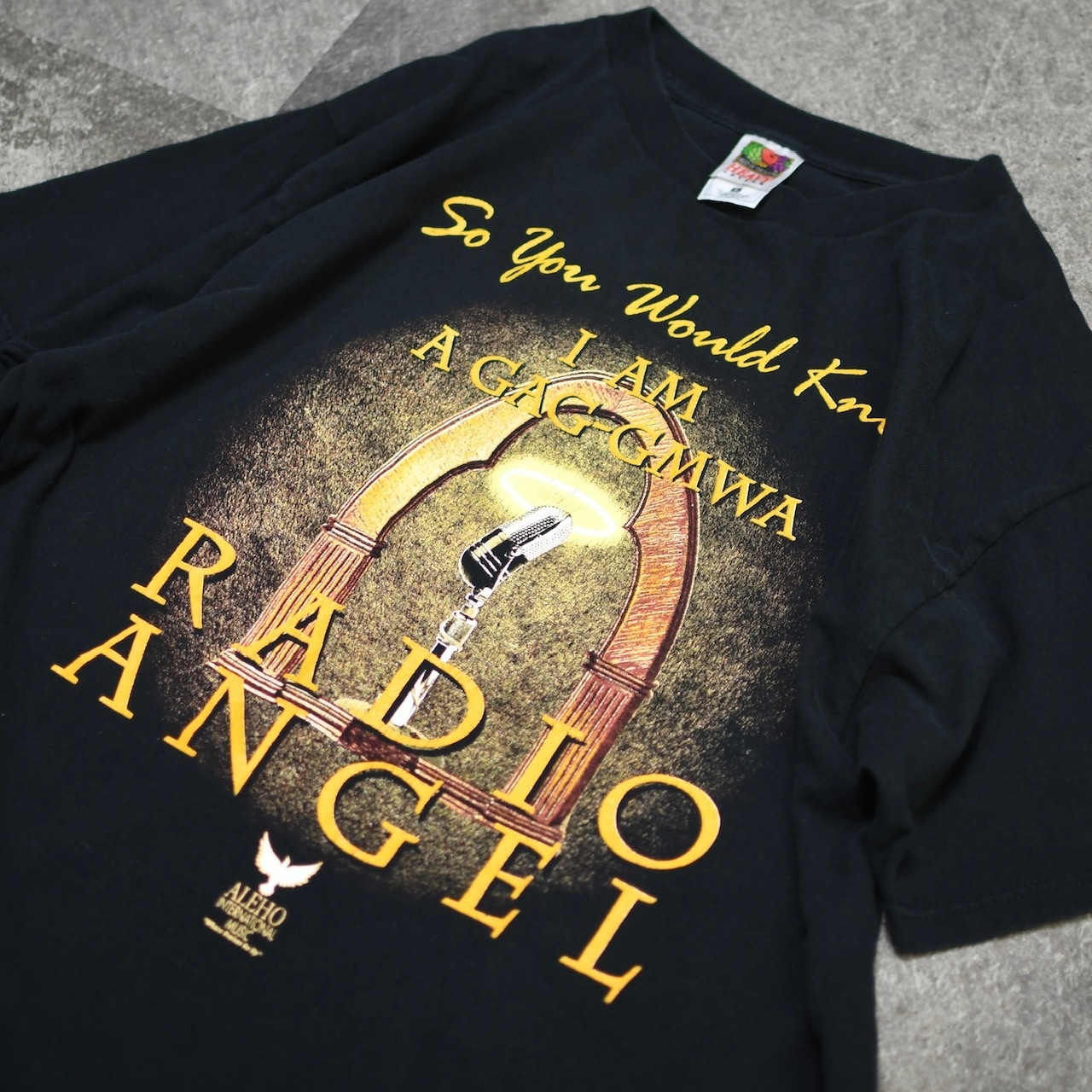 RADIO ANGLE print tee