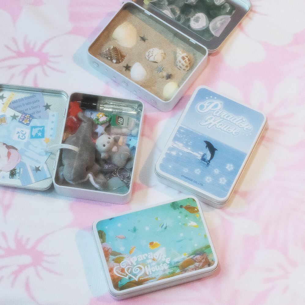 THENCE] 「Garden」小物入れ缶 ケース | moim - 韓国雑貨や小物の通販