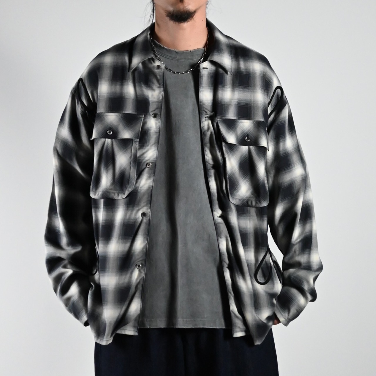 Leh / Embroidery Check Shirts