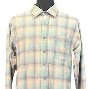 【Maison Margiela × PENDLETON】メゾンマルジェラ×ペンドルトン ロングスリーブチェックシャツ L