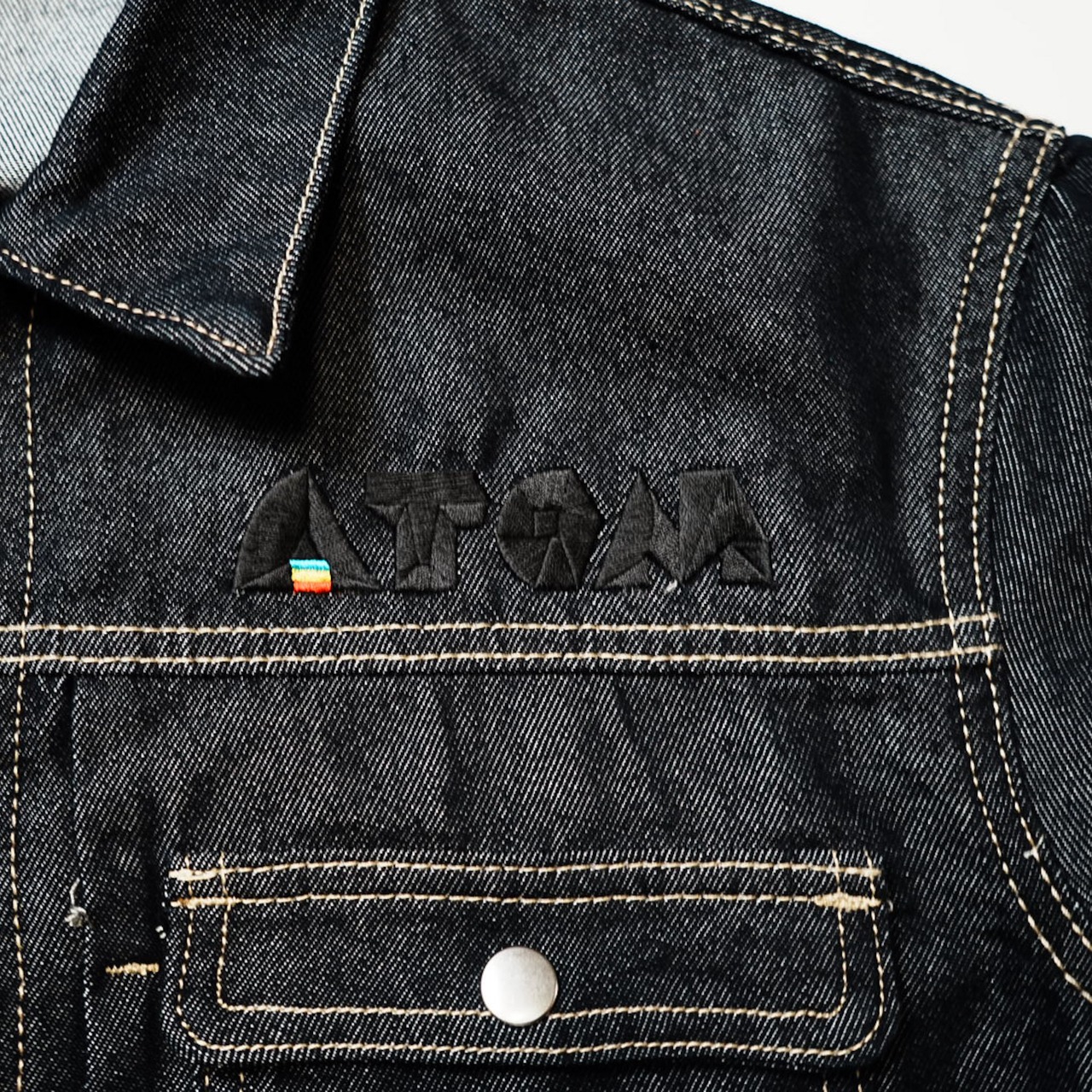 Spectrum Shishu Denim JKT "ATOM" feat.MonkeyDesign【D.Navy】