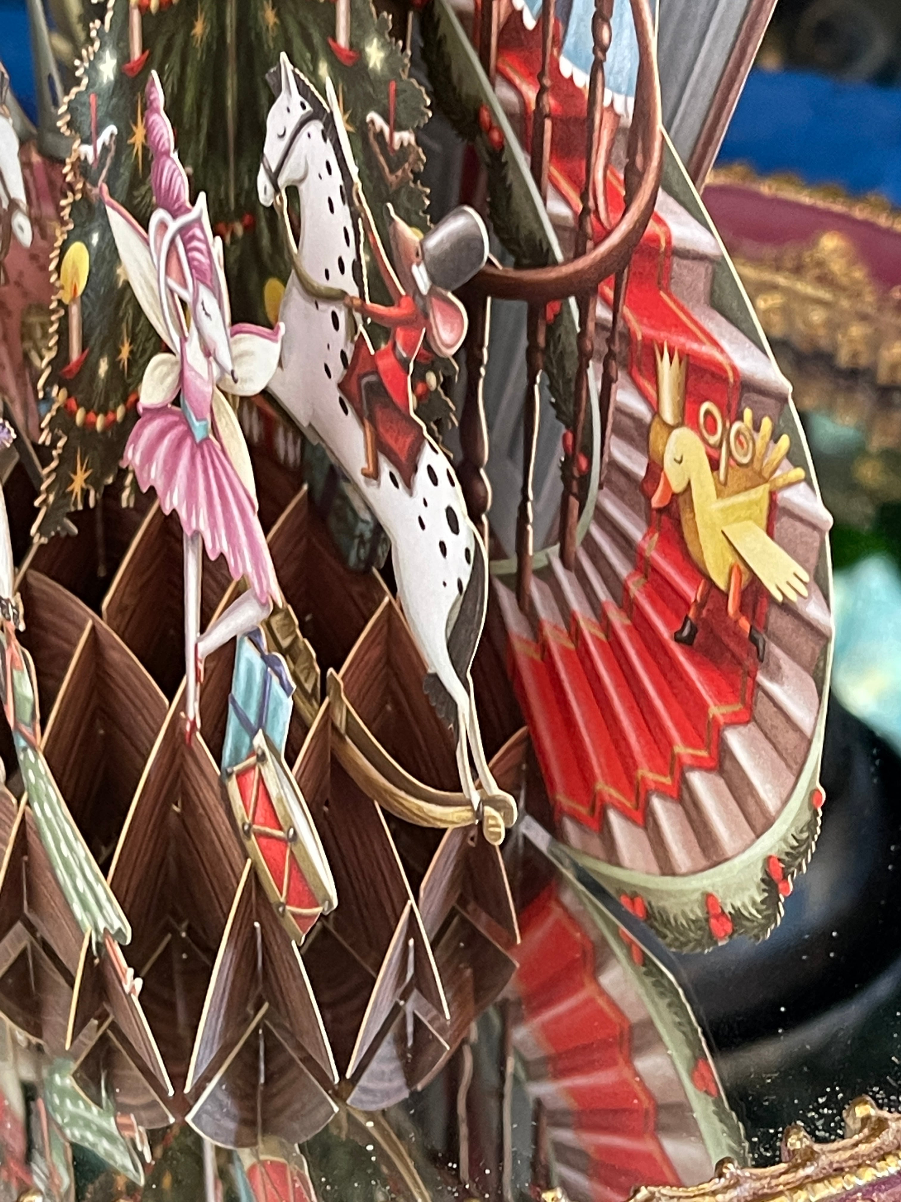 ◇くるみ割り人形◇クリスマス◇立体3D◇◇グリーティング