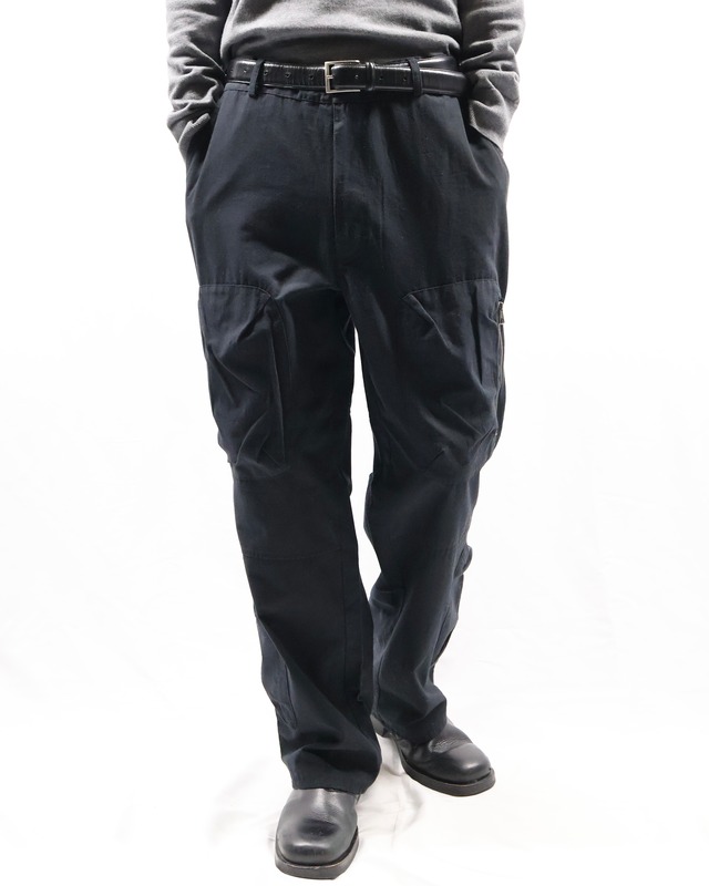 front pocket zip detail pants