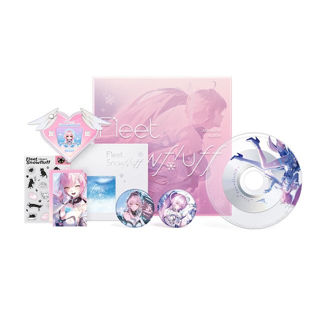 鳴潮 エイメス「フリート・スノーフラッフ」EPフィジカルCDアルバム フリート・スノーフラッフVer.