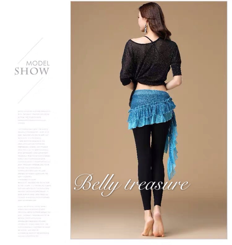 ベリーダンス用 キラキラヒップスカーフ JMC | Belly Treasure®︎