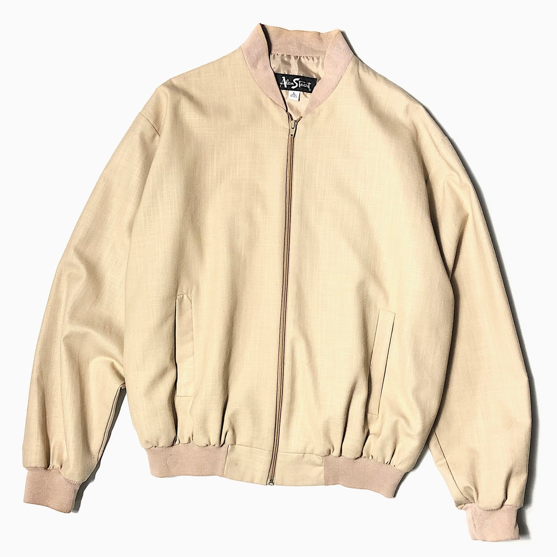 Vintage 50's【MAC MURRAY】Rayon Gabardine Western Jacket | Antler