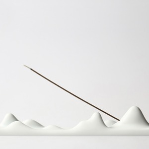 white ceramic incense holder / ホワイト セラミック インセンス スティック ホルダー お香立て 韓国インテリア雑貨