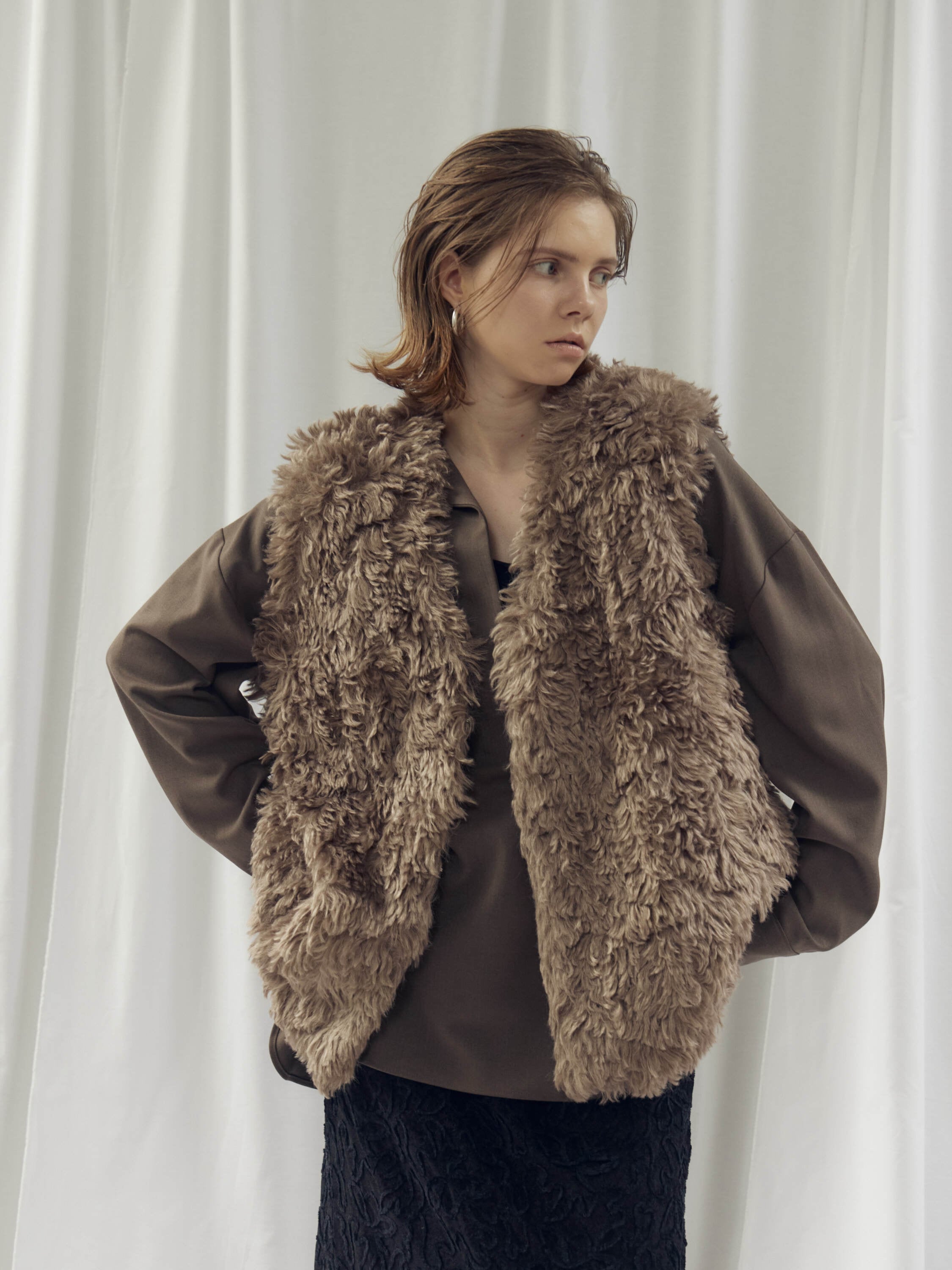 FUR VEST(ファーベスト)【7543067】