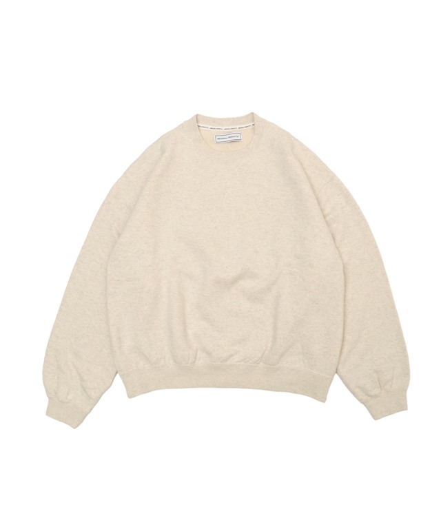 UNIVERSAL PRODUCTS. / 253-60101  JUMBERCA SWEAT CREW NECK (OATMEAL)