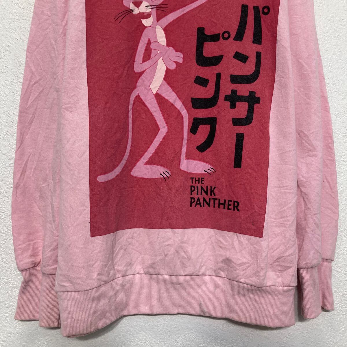 Bershka PINK PANTHER プリント スウェット トレーナー XS Bershka PINK PANTHER プリント スウェット トレーナー XS
