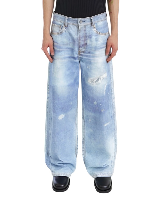 NeverSeez Screen Printed Digital Jeans