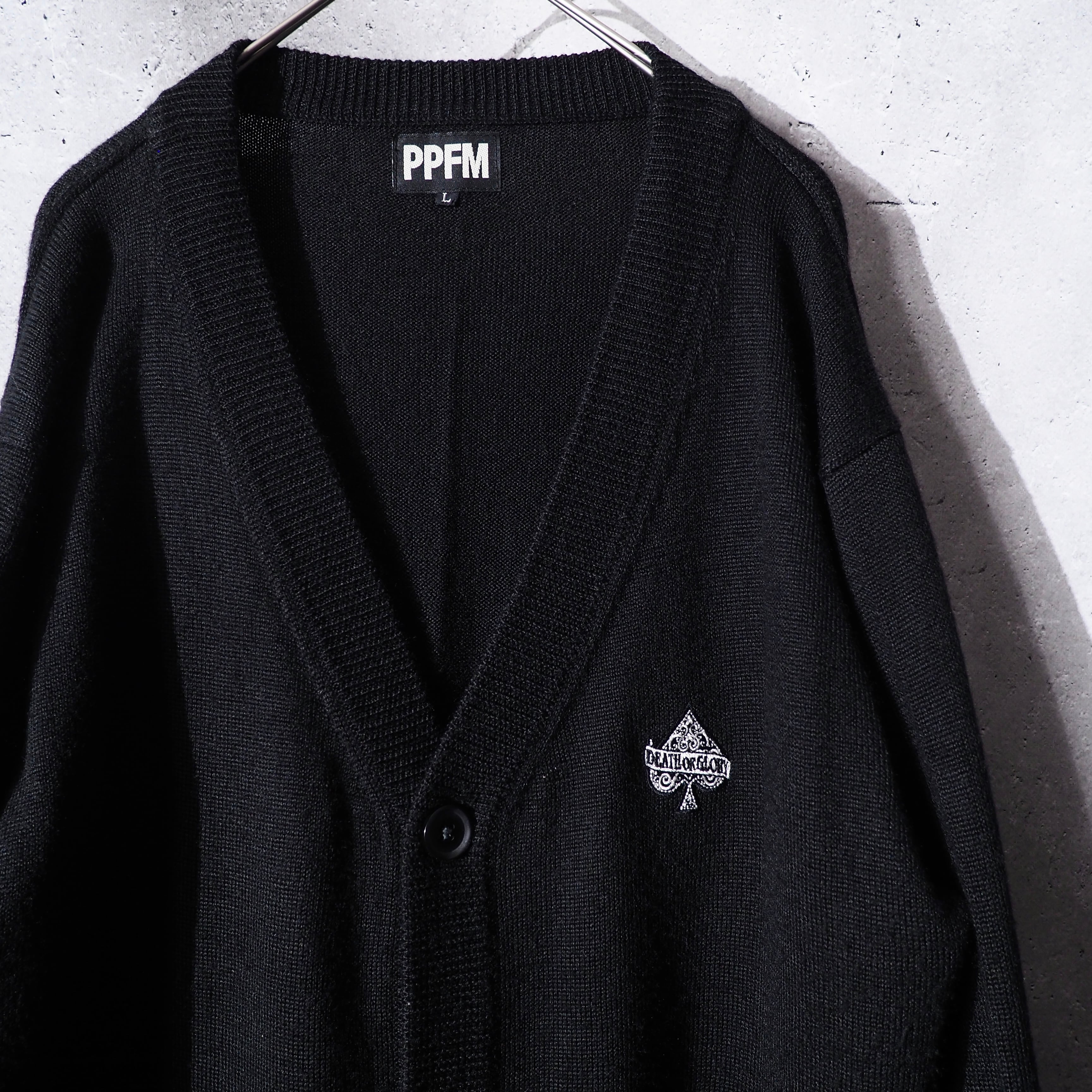 " PPFM - Death or Glory " Nordic pattern Custom knit cardigan