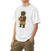 FOOD BEAR 半袖TシャツA0064