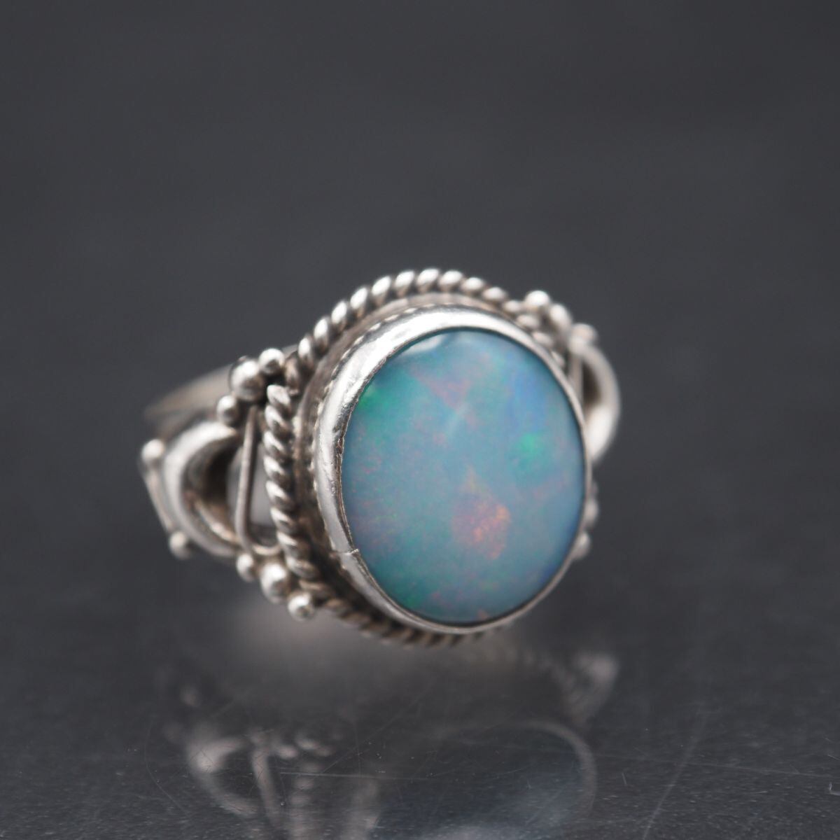 15-16】Pt850 ダイヤモンド 0.21ct 印台 指輪 19号【菊地質店 