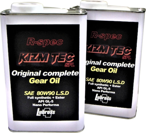 KIZM TEC × Lubross R-spec SPL 80W90 LSD ギヤオイル 1L gear oil
