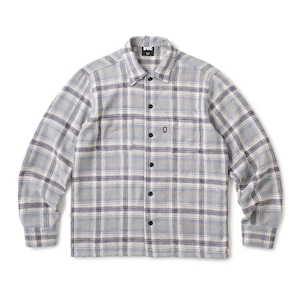 FTC / LOOSE GAUGE PLAID SHIRT NAVY