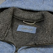 embroidery design wool zip up foodie