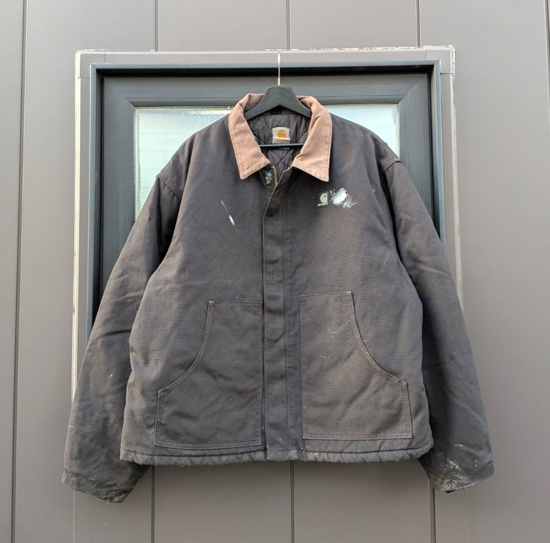 雰囲気ブラック!! carhartt traditional short jaket 小岩店