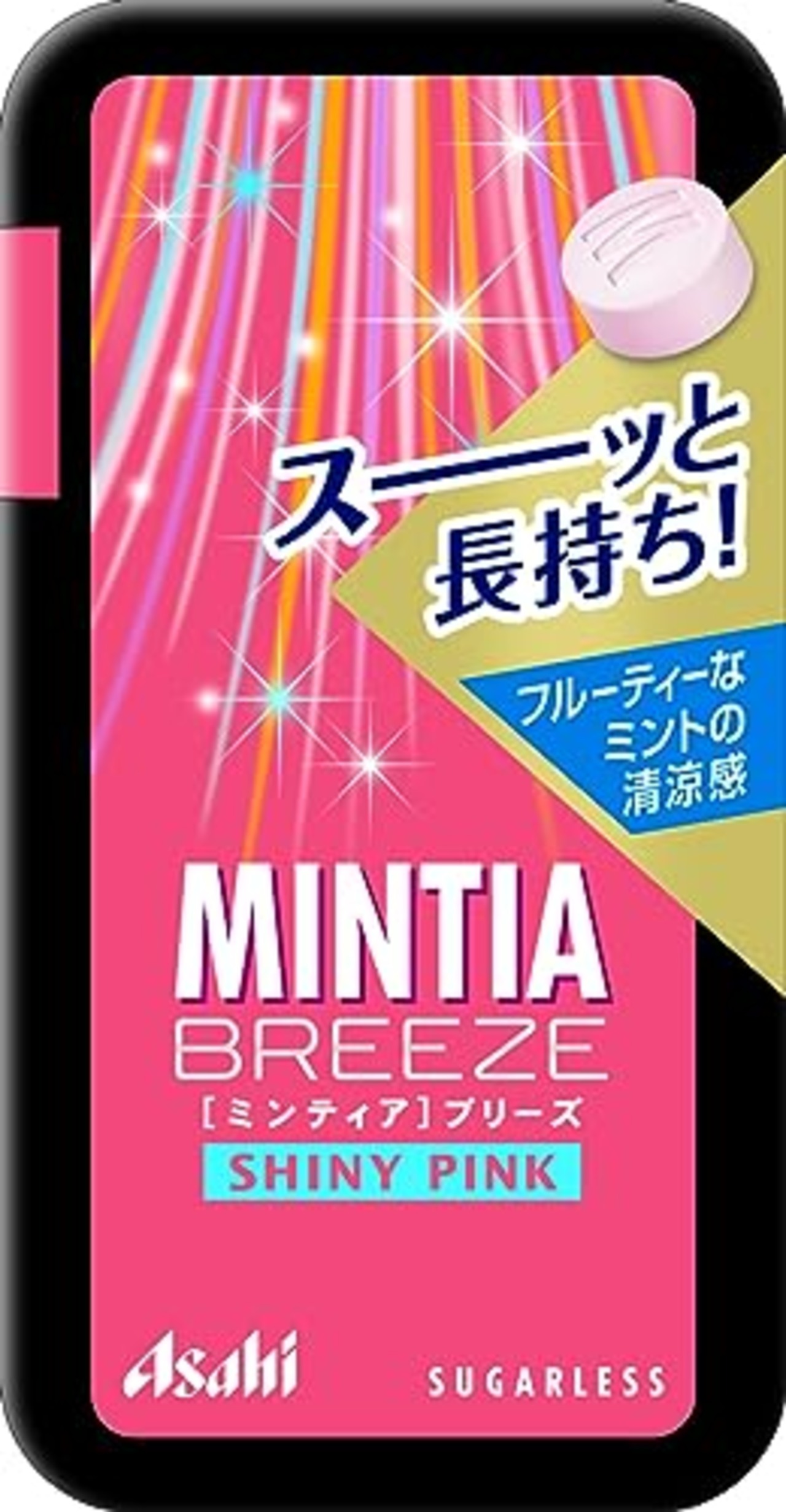 アサヒGS ミンティアブリーズ シャイニーピンク 30粒(22g)×8個