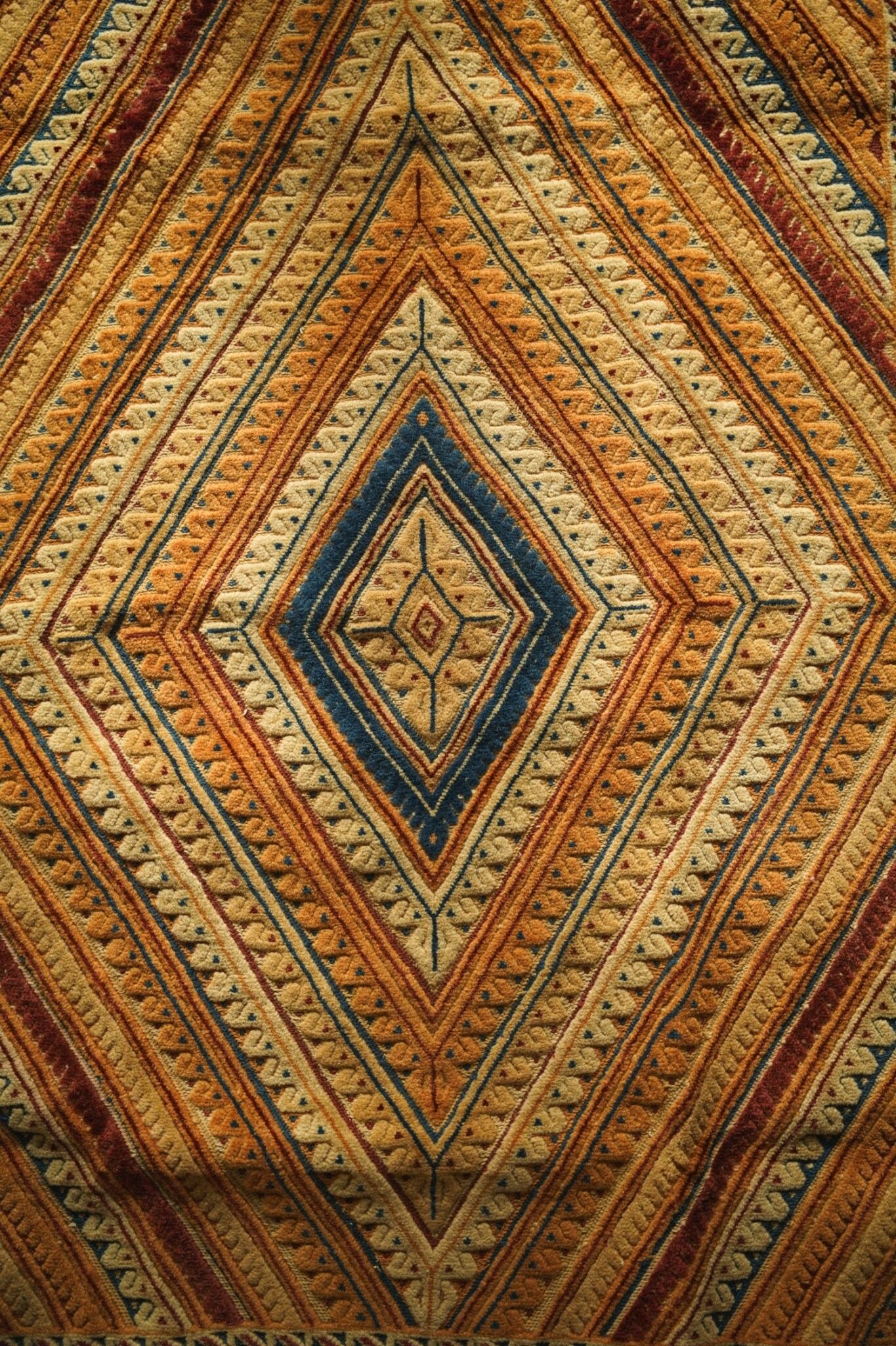 1486-Vintage Mashwani rug