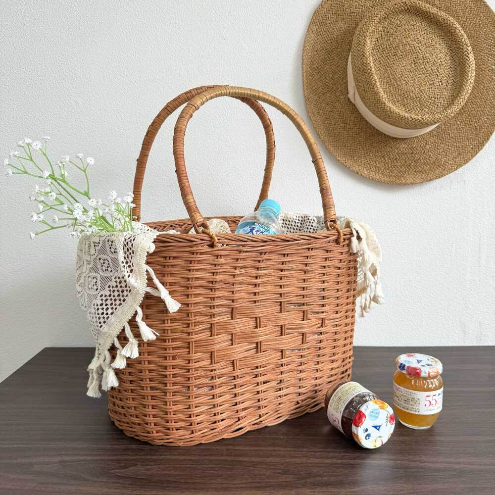 ラタン バスケット (RTA-896） | Naturalsoul