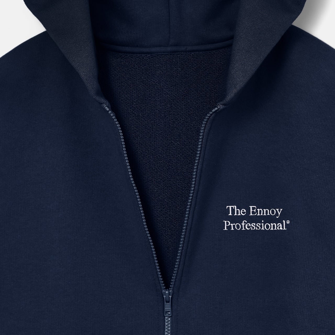 新品未使用 ennoy DOUBLE ZIP HOODIE ネイビー　Mサイズ ENNOY Double Zip Hoodie 