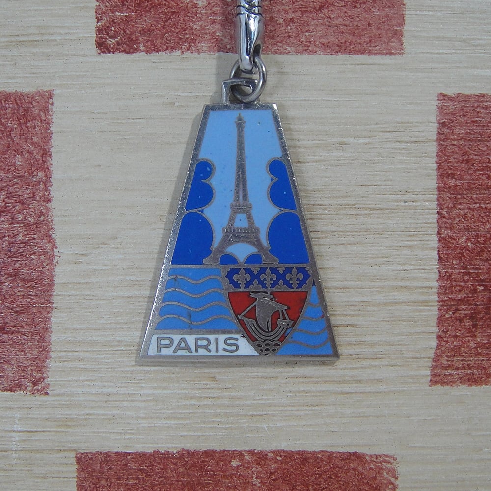 レトロ キーホルダーKEY SMILEY COM