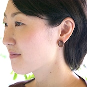 おーばる ピアス/イヤリング