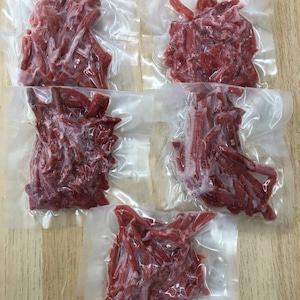 ★愛犬用★馬肉細切り　50ｇ×5個