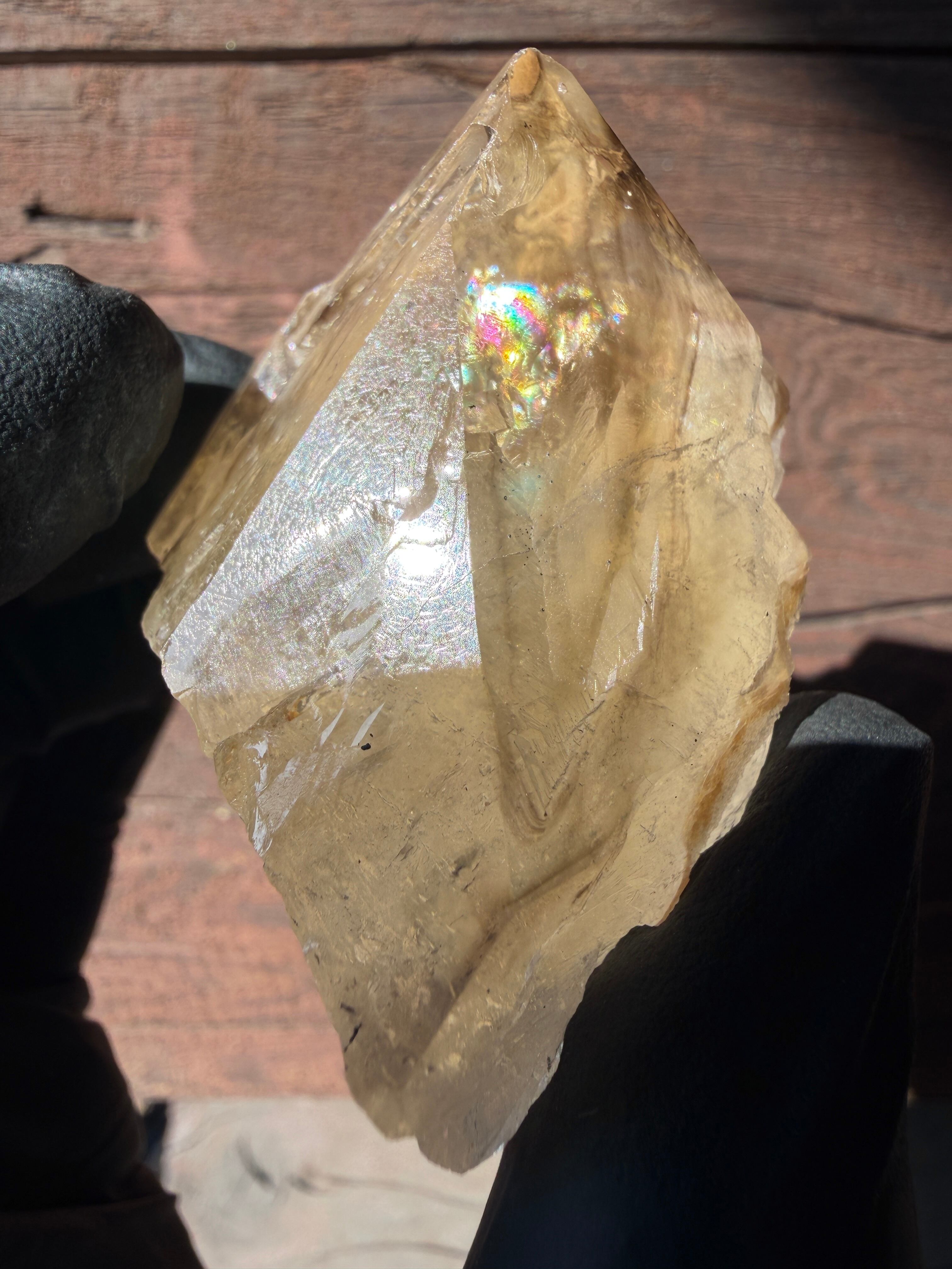 スモーキーガーデンクォーツ ルース (ブラジル産) クリスタル クォーツ